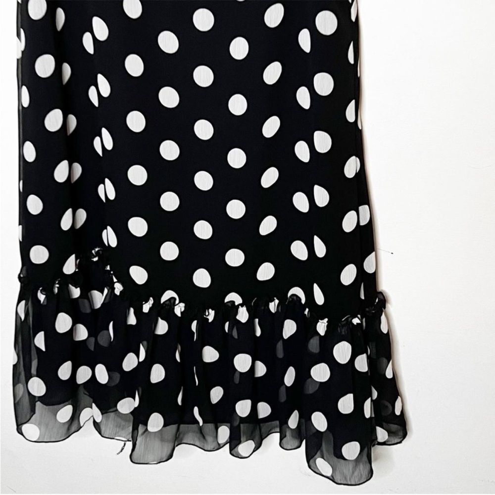 Tommy Hilfiger pilha   Dot Sleeveless Kids Dress - Black and White new no tags - Picture 3 of 12